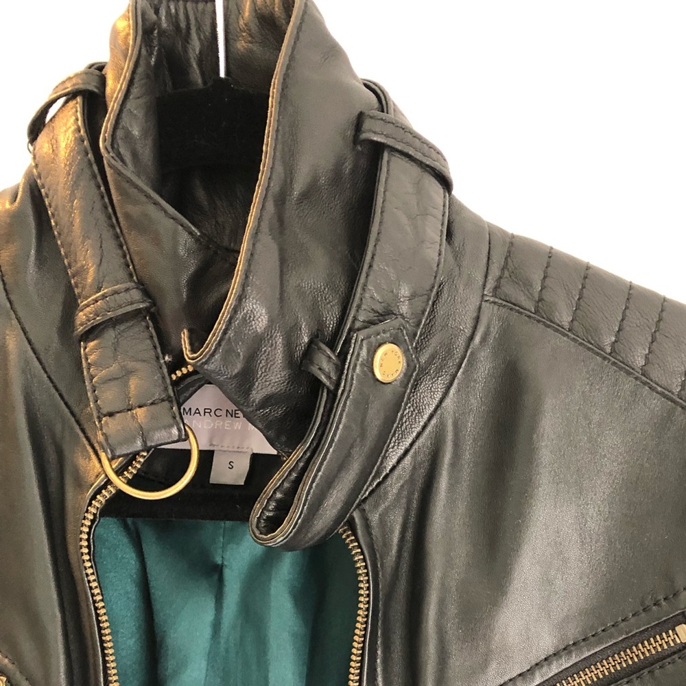 Marc New York Andrew Marc / Leather Moto Jacket